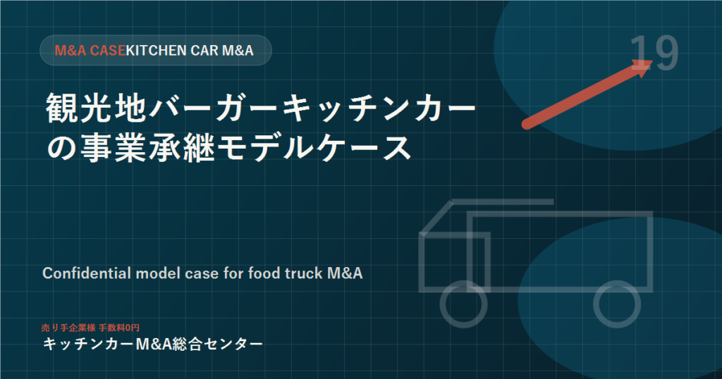 観光地バーガーキッチンカーの事業承継モデルケース